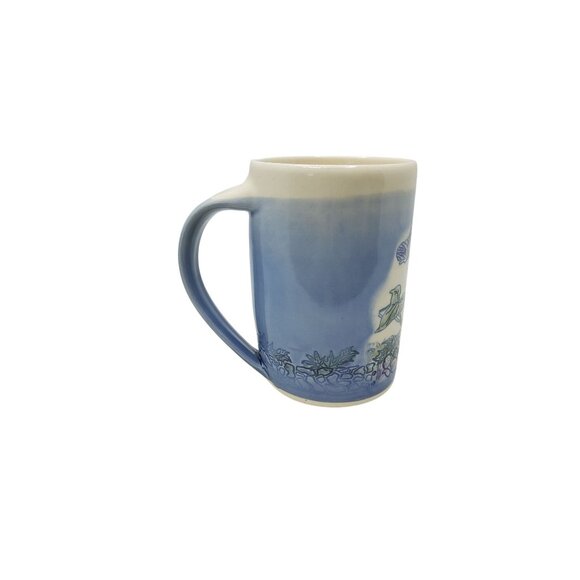 Vintage Handcrafted John & Jan Myers Hickory Grove South Carolina Pottery Mug - Picture 3 of 5